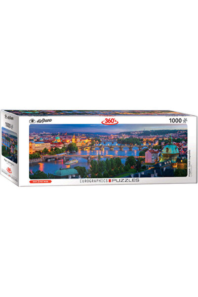 Eurographics Prague Czech Republic, 1000-Piece Panoramic Jigsaw Puzzle