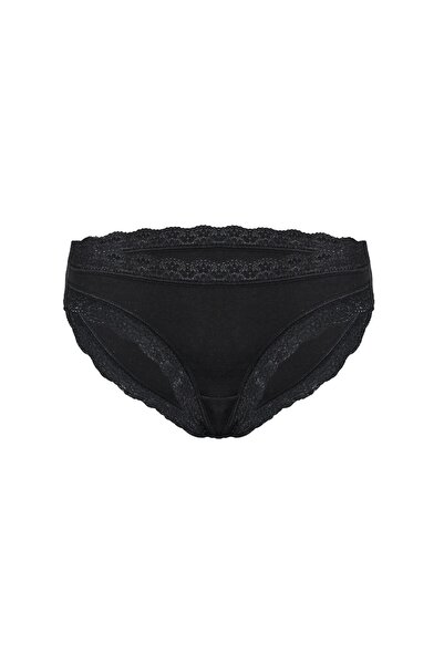 Bolero Women's Black Lace Breathable Stretch Fabric Slip