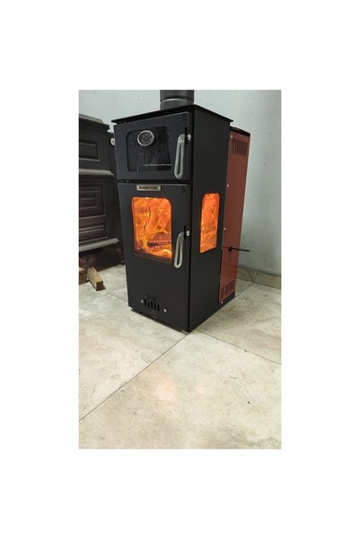 flamestove FİRE STOVE FRS-00295 Mini Hybrid Lüx Gurme Fırınlı Odun Ve pelet Sobası