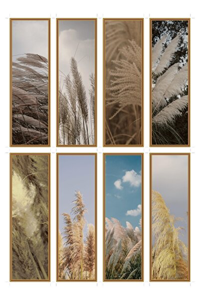 OEM Set 8 Semne de Carte Vanturi de Pampas, Design Elegant, Carton Premium, 5...