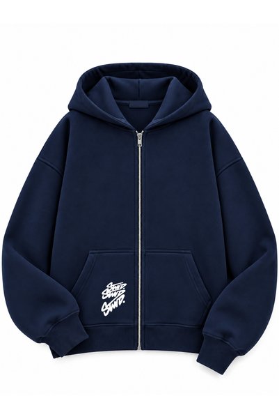 HAI COLLECTİON Kız Çocuk Sweatshirt 3 İplik Pace Baskılı Fermuarlı Kapüşonlu ...