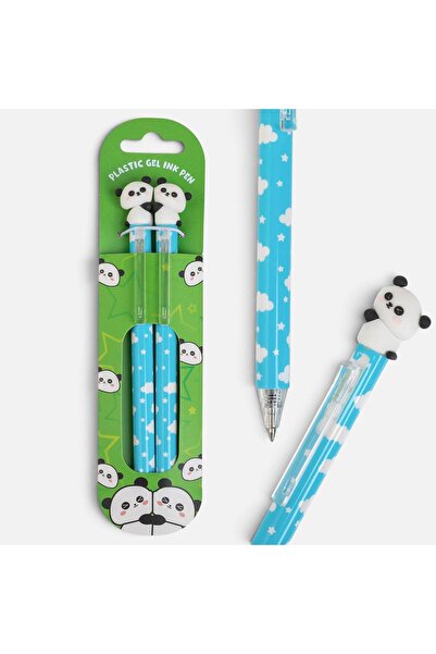 DD SHOP Set pixuri 2buc gel panda - Fancy Figurine, Produse Scoala