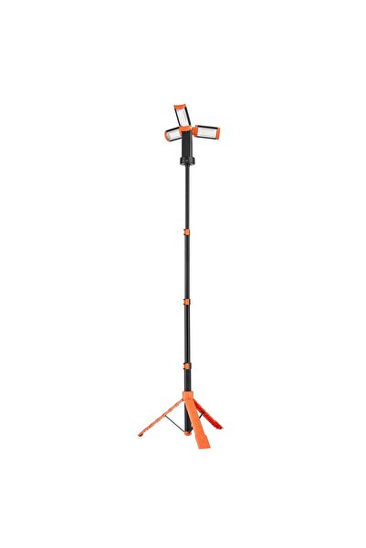 OMS Lampa de lucru cu acumulator si trepied detasabil, 6 Ah, Luminozitate 220...