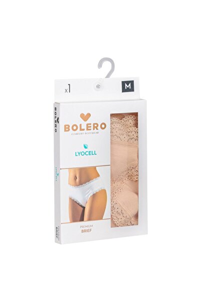 Bolero Women's Black Lace Breathable Stretch Fabric Slip