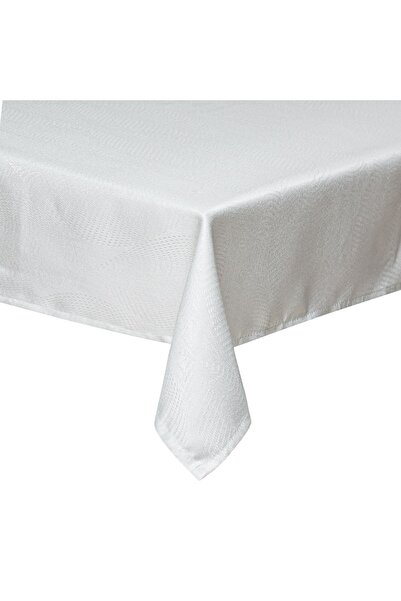 DD SHOP Fata de Masa Off White Jaquard 240x140cm - Fete Dimensiuni Mari, Buca...