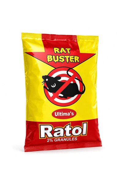 Generic Ratol Rat Buster, Rat Poison, Mice Killer Poison (Contain Poisonous Beans)(50G)