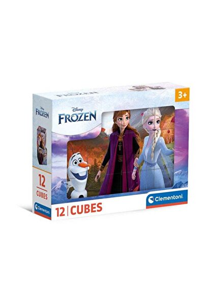 Generic Cubi 12 Puzzle – Disney Frozen 2024 | Kids Educational Cube Puzzle El...
