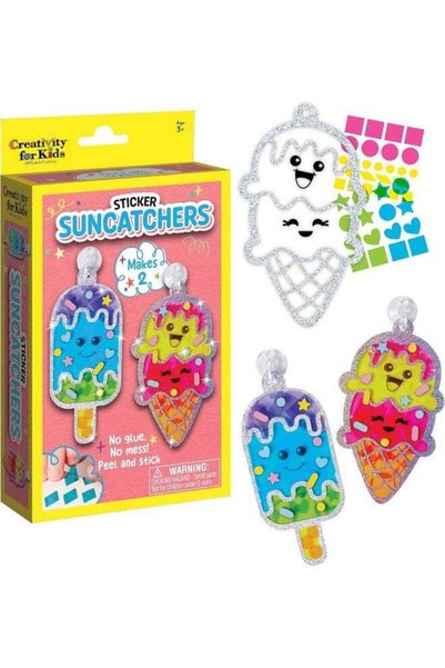 Generic Sticker Sun Catchers Mini Craft Kit: Create 2 Suncatchers - Toddler E...