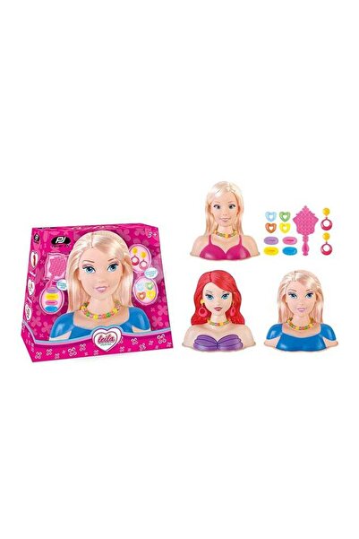 Generic Leila Styling Head, 3 Style - Assorted 20x24x8cm