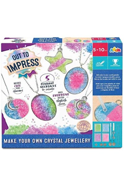 Generic Out to Impress Make Your Own Crystal Jewellery | Includes Cute Moon C...