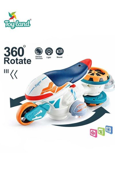 Generic Toyland RC Drift Motorcycle - 360° Rotating Futuristic Toy Bike with ...