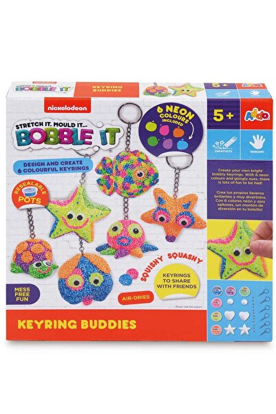Generic Nickelodeon Keyring Buddies Craft Set | Stretch it, Mould It, Bobble ...