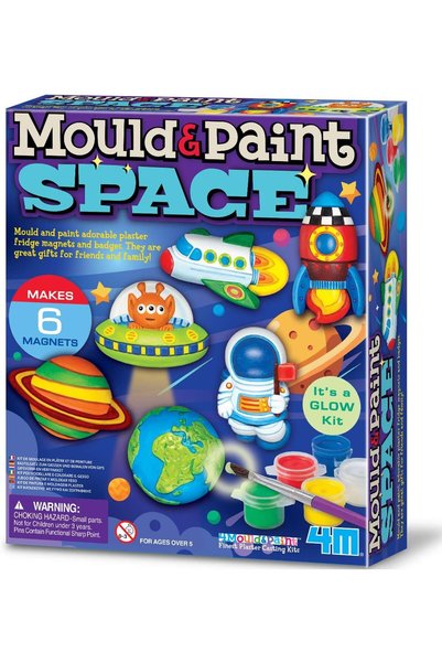Generic Great Gizmos 4 M Glow Space Mould And Paint Craft