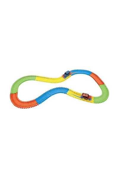 Generic Power Joy Magic Track 220 Pieces 24cm – Race Track Toy Set for Kids A...
