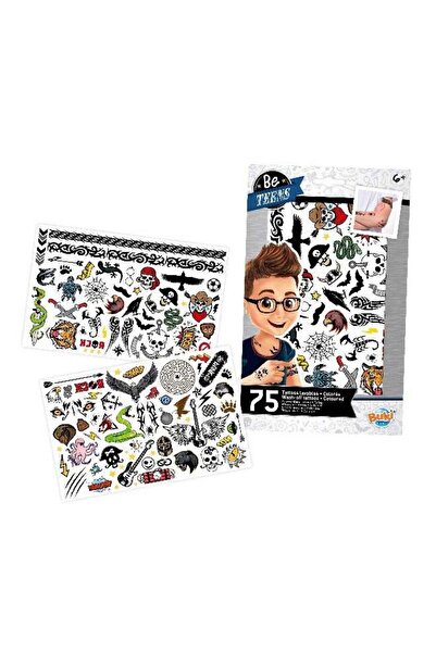 Generic 75 Wash-Off Tattoos – Temporary Tattoo Set | 75 rock style temporary ...