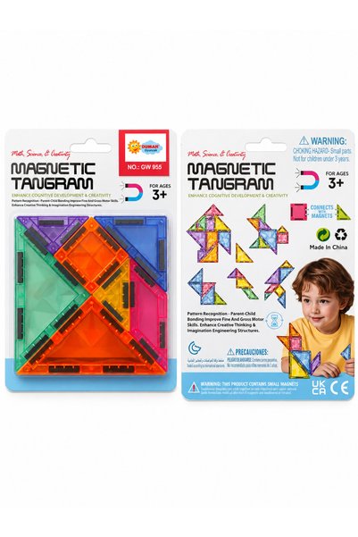 Genel Markalar MANYETİK TANGRAM PUZZLE