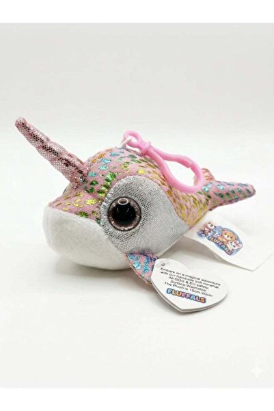 Generic Fluffmals Soft Plush Animal Toy – KEY DOLPHIN 15cm | Cute Mini Stuffe...