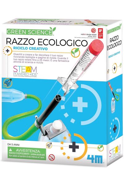 Generic 4M Green Science Eco Rocket Kit - Creative Recycling Project for Kids