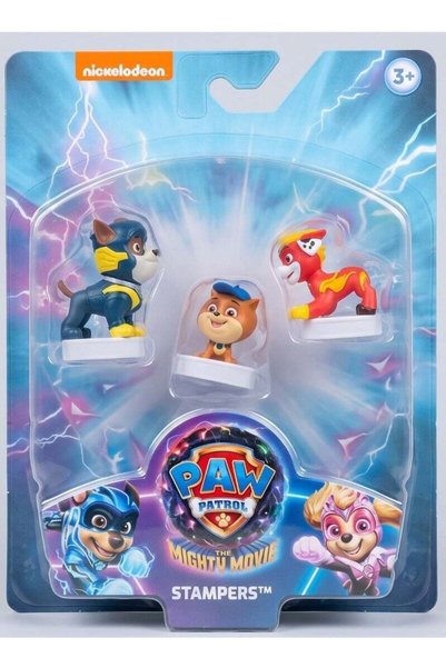 Generic Paw Patrol The Mighty Movie Stampers Blister 3 Pack (S2), Assorted