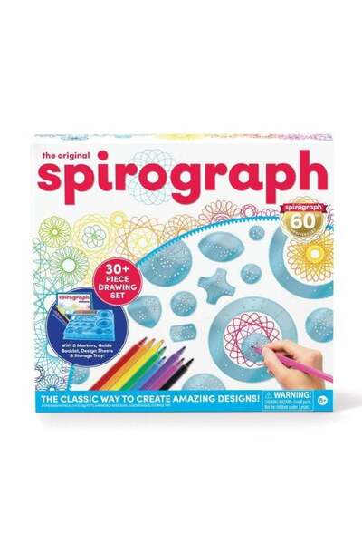 Generic Spirograph 60th Anniversary Drawing Set (30+ Pieces)