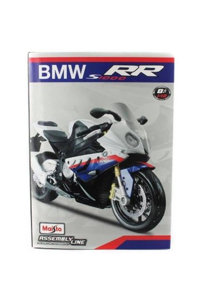 Generic Maisto Assembly Line BMW S1000 RR Die-cast Metal Kit (1:12, 20 Parts,...