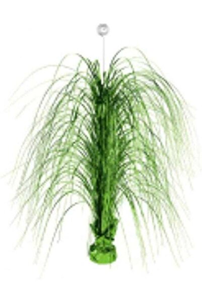 Generic Kiwi Green Large Spray Foil Centerpiece 28in