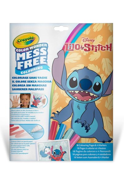 Generic Crayola Disney Lilo & Stitch Color Wonder Mess Free Colouring Set
