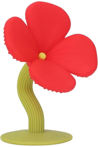 GENERAL Baby Teething Toys, Silicone Flower Shape Teethers, Freezer Safe Soot...