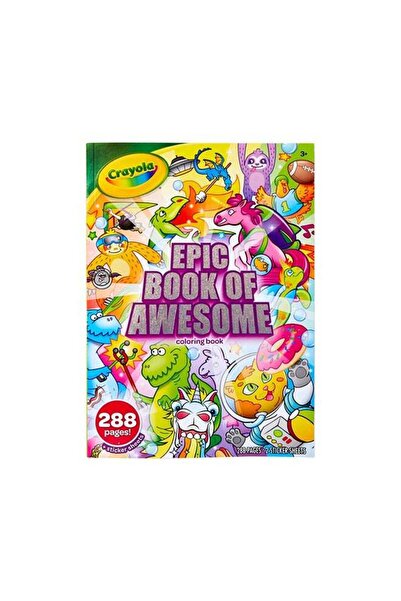 Generic 288-Page Coloring Book, Epic Adventure