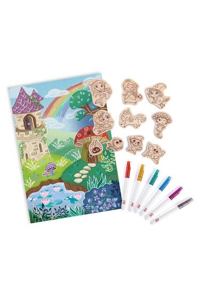 Generic Hape Magic Friends DIY Magnets | Make-Your-Own Magnet Art Set With Wo...