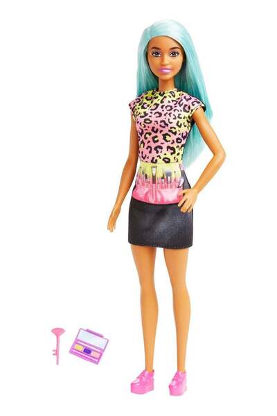 Generic Makeup Artist Doll with Teal Hair and Career-Themed Accessories Like ...