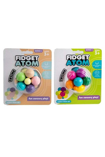 Generic Fidget Atoms 2 Assorted – Pocket Money Sensory Fidget Toy for Kids, T...