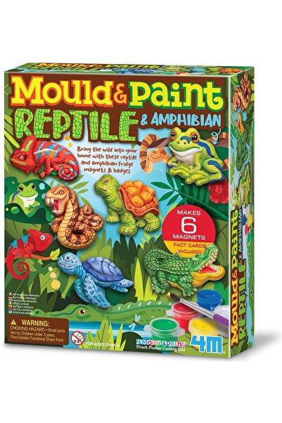 Generic Mould & Paint Reptile & Amphibian, Arts and Crafts Kit to Create and ...