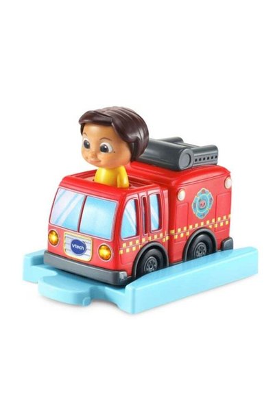 Generic Cocomelon Go! Go! Smart Wheels Nina’S Fire Truck & Track, Fire Sounds...