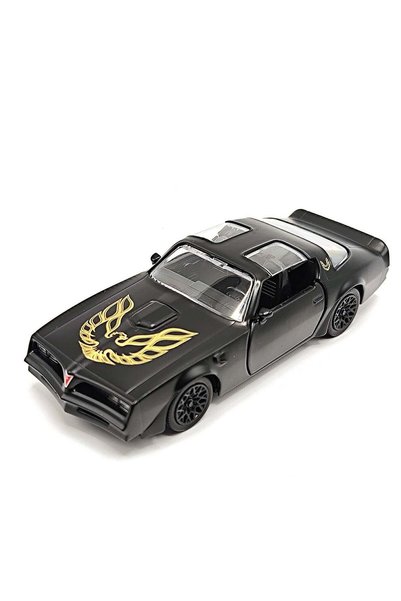 Generic Pontiac Firebird 1978 Matte Black Die-Cast Model Car – 1:36 Scale | P...