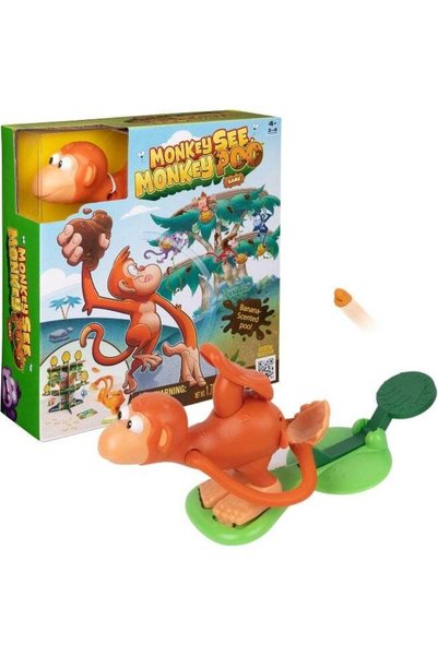 Generic Spin Master Games Monkey See Monkey Poo