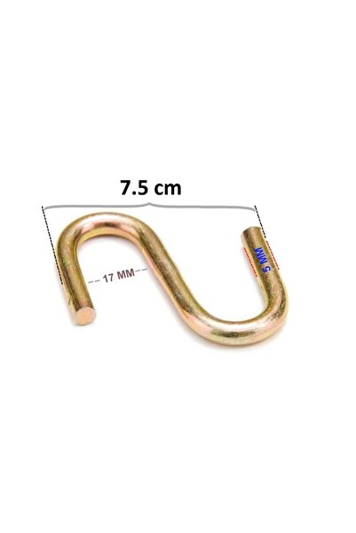 k karaaliler 7,5 cm ekstra debela kuhinjska kuka S kuka žičana kuka za ploče ...