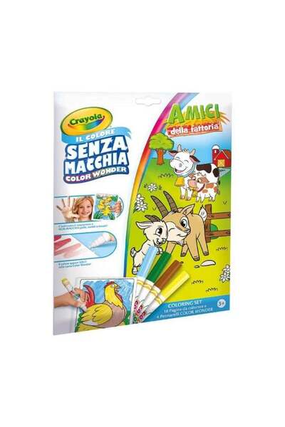 Generic Color Wonder Mess Free Animal Friends Coloring Pages & Markers