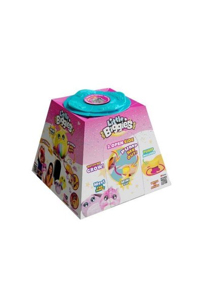 Generic Biggies Inflatable Mini Plushies White Unicorn