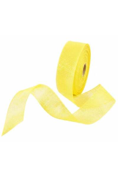 Generic Sky Lab Decorative Ribbon Yellow 100m x 50mm – Strong Paper Ribbon Ro...