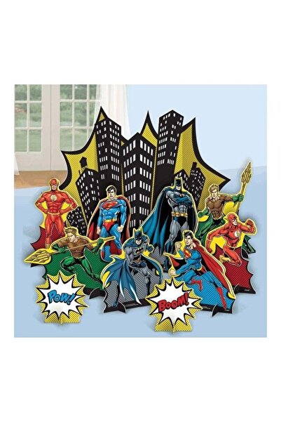 Generic Justice League Heroes Unite Table Decorating Kit Birthday Party Supplies