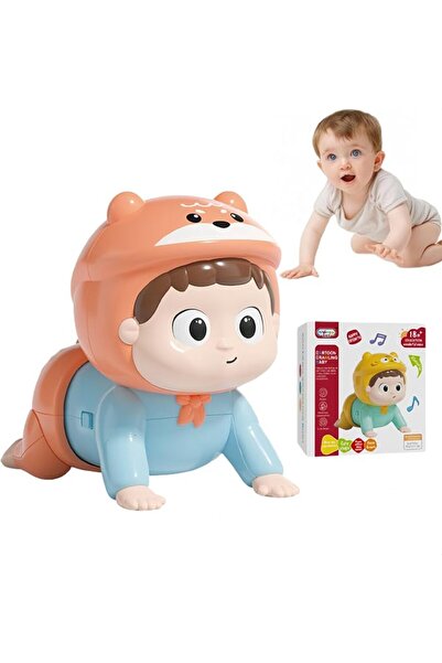 SmartMaster Crawling Toys, Electric Crawling Toy,Infant Tummy Time Toys with ...