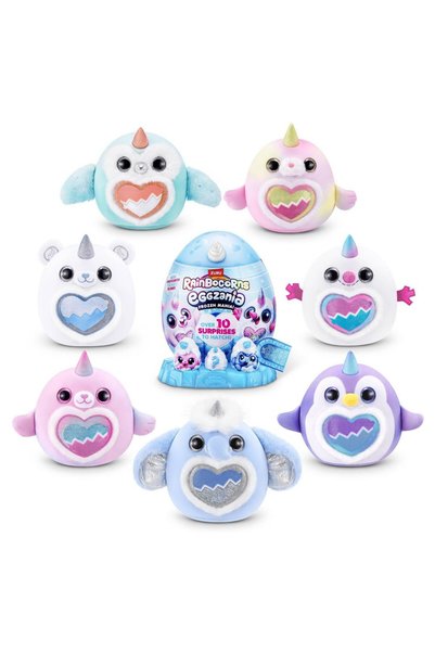 Generic Rainbocorns Eggzania Frozen Mania Series 1 Plush Capsule (Assorted)