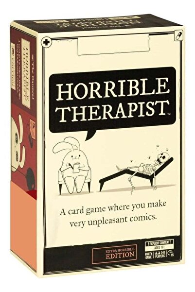 Generic The Oatmeal Horrible Therapist – Extra Horrible Edition Card Game The...