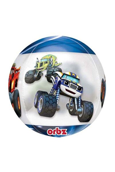 Generic Blaze Orbz Balloon 38x40cm Birthday Decorations Party Supplies 38x40cm