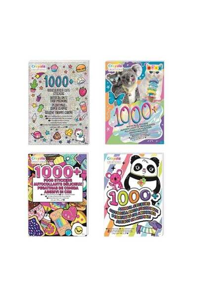 Generic Fashion Angels Sticker Album – 1000+ Colourful Stickers for Kids & Te...