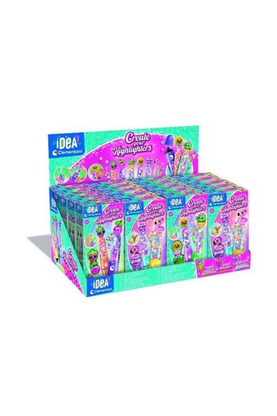 Generic Clementoni Idea Create Your Highlighters, Assorted 1 Piece (Style & C...