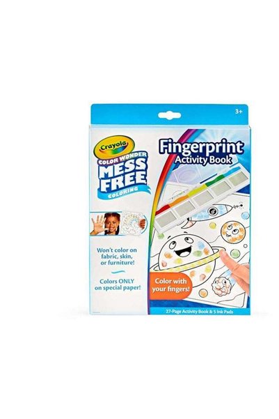 Generic Color Wonder Mess Free Fingerprint Ink Painting Activity Set