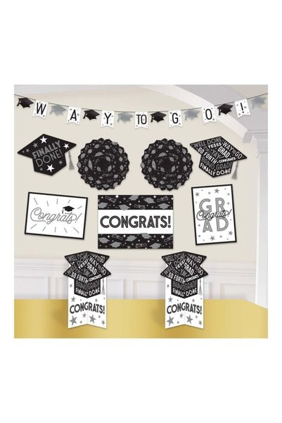 Generic Grad Grid Decorating Kit Graduation Party Supplies