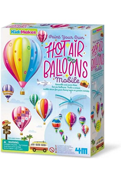 Generic Hot Air Balloons Mobile, Paint Your Own Mobile, Arts and Crafts Kit t...